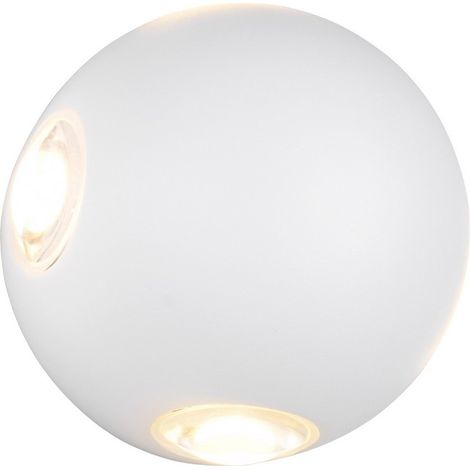 Applique murale extérieure LED blanche minimaliste 4x2W AVISIO (1/5)