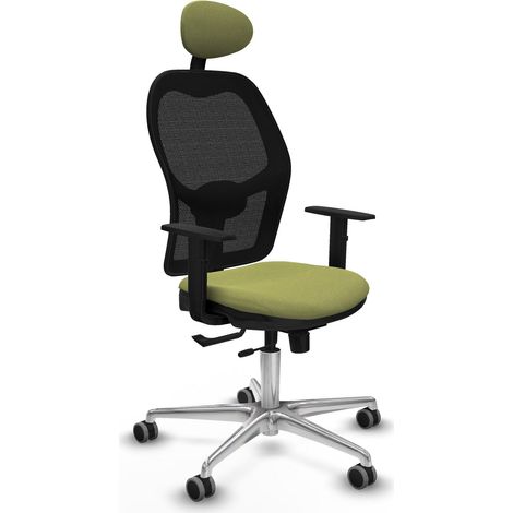 Bürostuhl piqueras y crespo Jorquera schwarz Schaumstoff gepolstert (1/2)