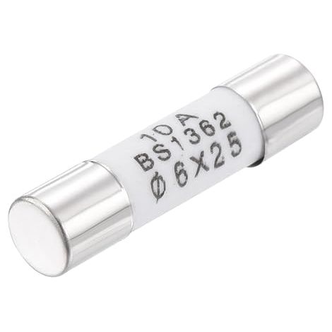 QUARKZMAN 10A 250V 6x25mm Fusibles à Cartouche 10Pcs Ton Argent (1/5)