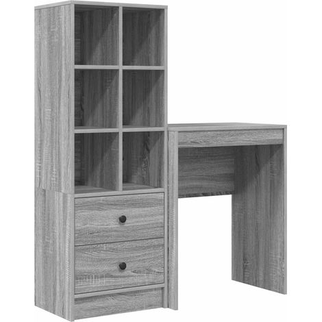 Maison Exclusive - Schreibtisch mit Schubladen mit Regal 2 pcs Gr