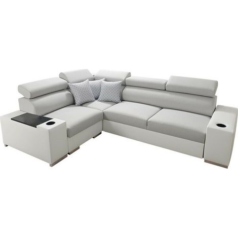 Canapé d'angle Pearland 104, Ekj 01 + Luxo 6601 + Evo 32, Disponible, 282x205x80cm, 0