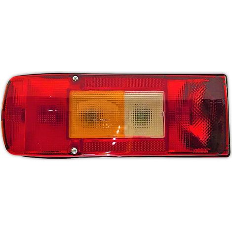Fanale posteriore sinistro Volvo FE FL FM FMX FH 2002-2016 con luce targa, portalampada laterale - L0099L742 (1/4)