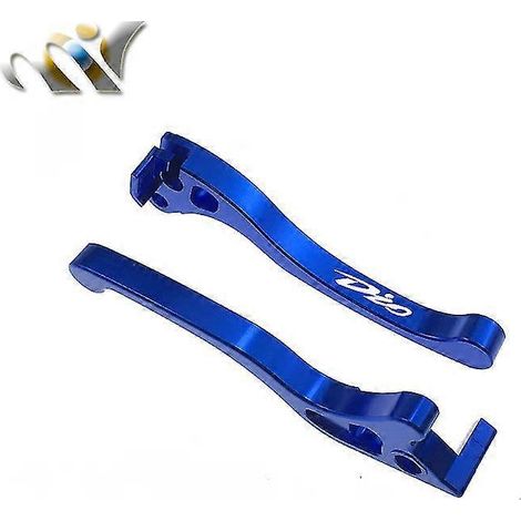 Accessoires moto : Leviers d'embrayage et de frein pour AF18 Dio 50 ZX50, AF34, AF35 Dio50, AF28 ZX 50 (frein à disque) – Logo DIO bleu (1/5)