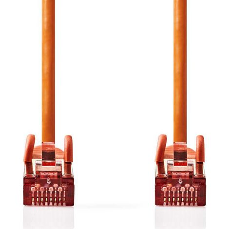 Modèle du produit : Câble Réseau Cat 6 S/FTP RJ45 Mâle - RJ45 Mâle 0,15 m Orange (1/3)
