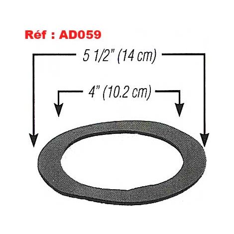 Joint mousse - dimensions au choix - 14x10,2cm