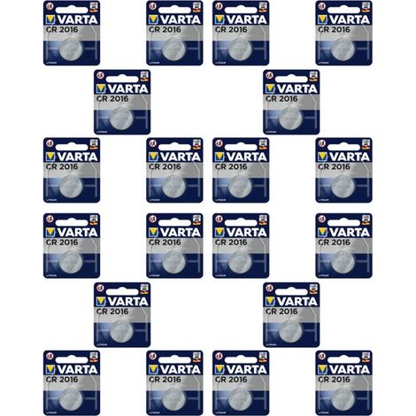 .Varta CR 2016 3V au lithium.