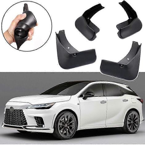 1 jeu de bavettes garde-boue pour Lexus RX 350, 350h et 500h (2023-2024)