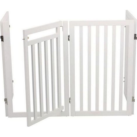 Porta di accesso Trixie Cane Bianco 60-160 x 81 cm