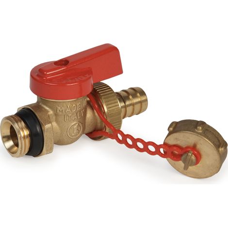 Grifo de esfera con conexión macho-toma manguera Giacomini R608D  1/2"