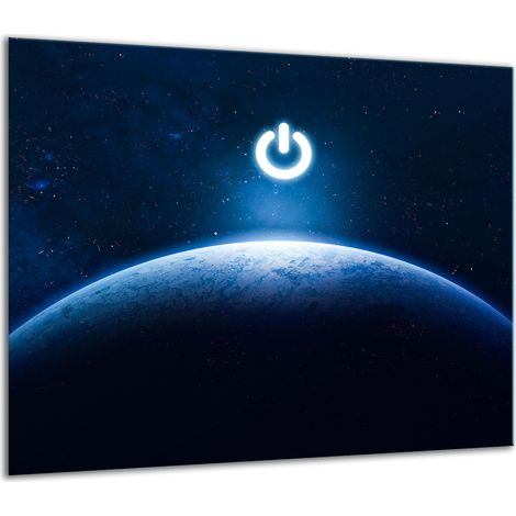 PIASTRA DI PROTEZIONE IN VETRO PER FORNELLO 60x52 NERA (1/5)