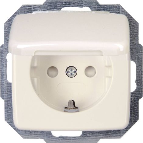 Prise de courant RIVO Kopp RIVO 945217086 Insert blanc pur (RAL 9010) 1 pc(s) X700741 (1/2)