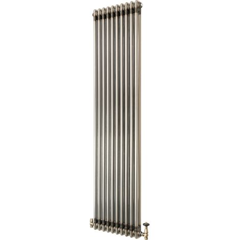 Radiatore 2 Colonne Verticale Metallo Grezzo 1800 x 470 mm TRV