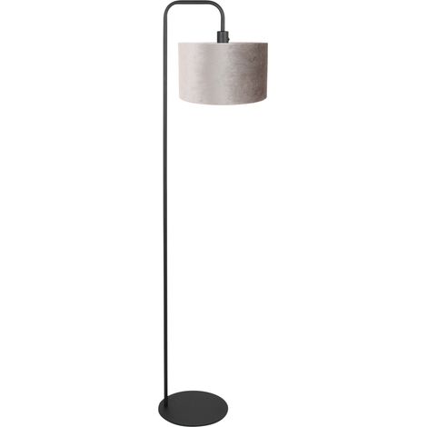 Mexlite - lámpara de pie - Forma - negro - metal textil - lámpara