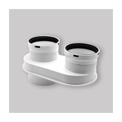 Répartiteur pour chaudières Baxi Ø80/80 mm