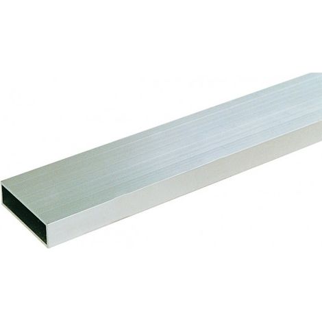 Taliaplast – Mini règle aluminium rectangulaire 1,5m 50x15mm – Pour chapistes et carreleurs – 380302