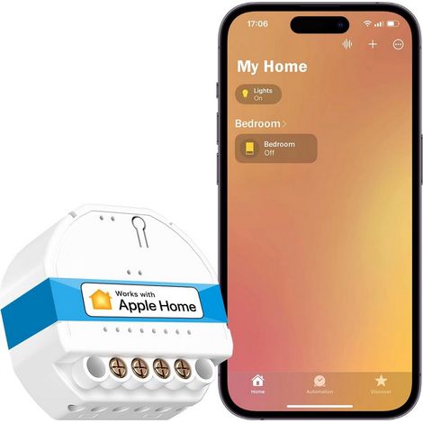 Interruttore a parete intelligente WiFi Meross MSS810HK-UN (1/5)