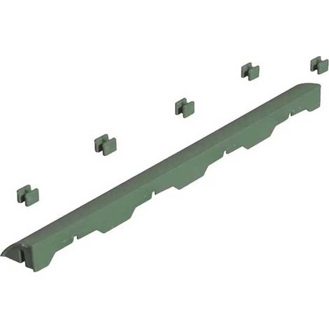 Fertigungsfliese artplast easy Polypropylen grün 39x4.5 cm