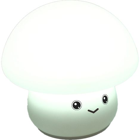 Veilleuse LED créative à induction en silicone en forme de champignon, style 1 (1/5)