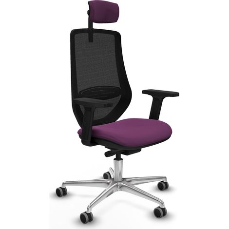 piqueras-y-crespo Mardos Bürostuhl lila ergonomisch
