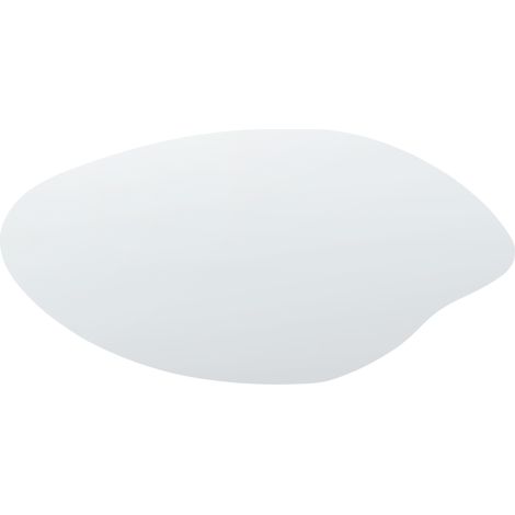 Espejo de pared LED de vidrio dormitorio baño 60 x 120 cm cm plateado Sologny (1/5)