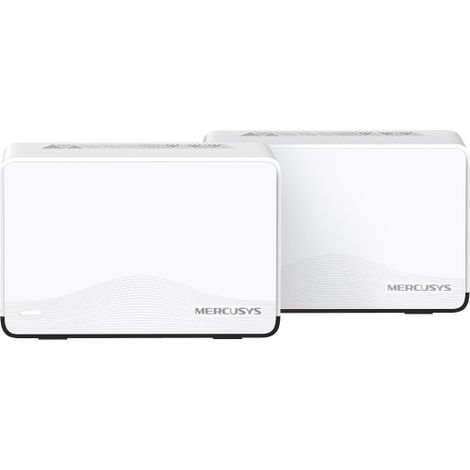 PUNTO DE ACCESO INTERIOR MESH WIFI 7 MERCUSYS HALO H27BE(2-PACK) 2880 Mbps 5GHz 1xRJ45 2.5Gbps 2x1Gb