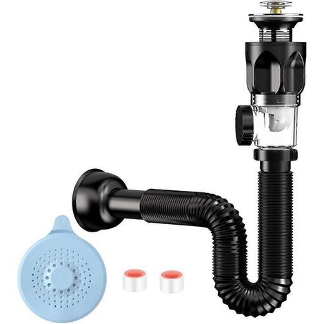 Tuyau de descente de douche déodorant, tuyau d'évacuation, accessoires de lavabo, étanche (1/5)