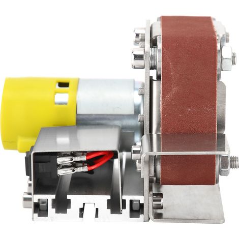 Mini ponceuse à bande électrique pour polissage et meulage, accessoires pour bricolage, prise secteur 110-240 V, 775 (100 W) (1/5)