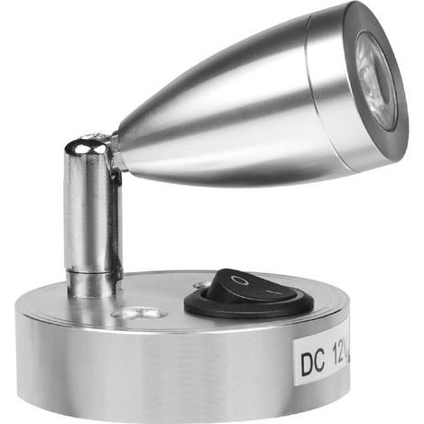 x 12V LED-Lampe, integrierter Schalter, warmweißes Licht (3000K), für Wohnmobile und Boote (1/5)