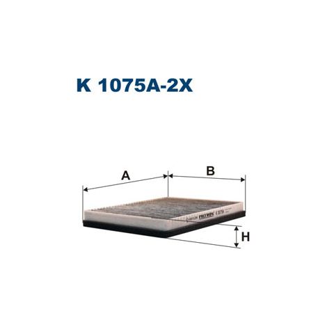 K1075A-2X Filtron Kabinenfilter