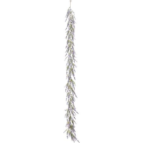 Ghirlanda artificiale di lavanda h183cm viola - Atmosphera créateur d'intérieur