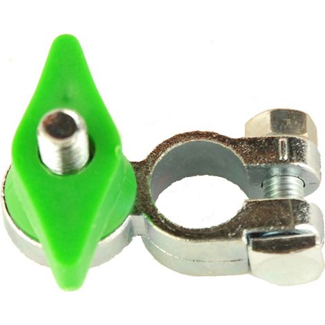 Cosse robinet de batterie vert negative