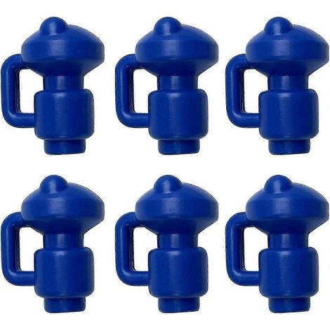 Embouts de protection pour poteaux de trampoline (lot de 6) 28 mm, exceptionnellement résistants aux intempéries (1/5)