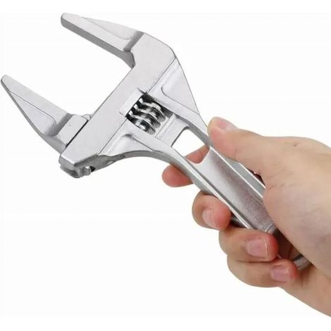 Clé à molette, clé à molette 6-68MM clé ouverte clé en aluminium clé de salle de bain barre outils à main de plombier (1/5)