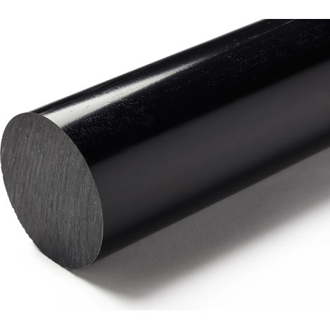 Tige de nylon RS PRO Noir Dia. 65mm x 500mm ( Prix pour 1 Lot )