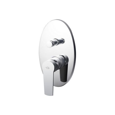 MISCELATORE MONOCOMANDO INCASSO DOCCIA CON DEVIATORE MARGOT- Cromo- DH- pezzi 1