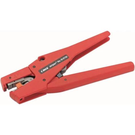 Cimco Werkzeugfabrik Pinza pelacables automática negra y roja