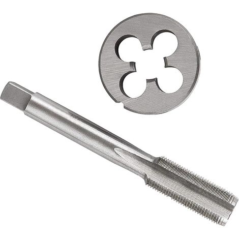 Jeu tarauds et filières M27x1 HSS goujure droite, pour métal (1/5)