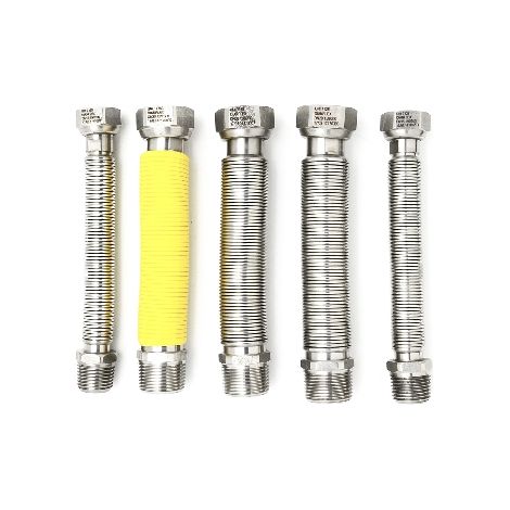 KIT 5 PZ FLESSIBILI INOX ESTENSIBILI PER CALDAIE A GAS- mm. 150/300- ATON- pezzi 1