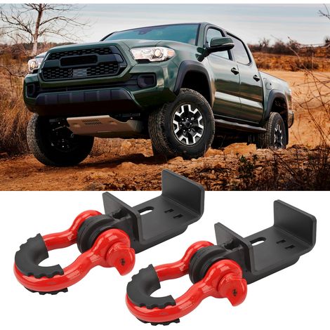 88711 Support de crochet de remorque, crochet de remorquage avant, support de manille en D, convient pour Toyota Tacoma 2009-2022 (surpoids). (1/5)