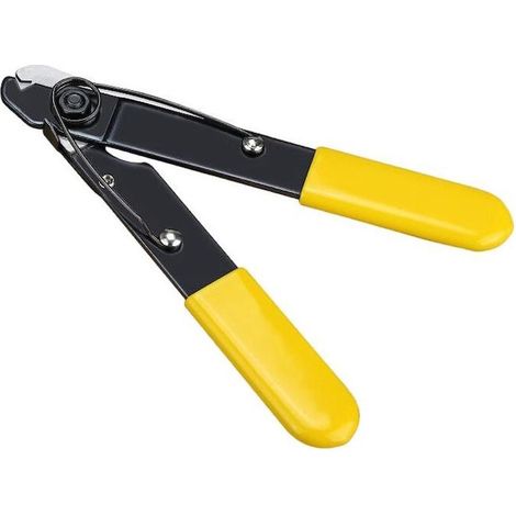 Pince à fibres optiques KkvoGmle 15 x 8 x 2 cm 15 x 2 cm 8 x Noir Jaune (1/5)