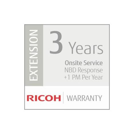 Ricoh 3 Year Extended Warranty (Mid-Vol Production) (1/2)