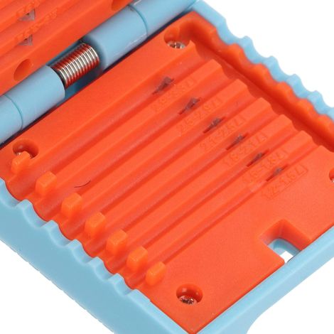 [JAMAIS UTILISÉ]Outil de coupe de câbles à gaine fibre optique, pour gaines lâches et câbles de portée moyenne, 1,2 à 3,3 mm, avec 12 lames remplaçables (1/5)