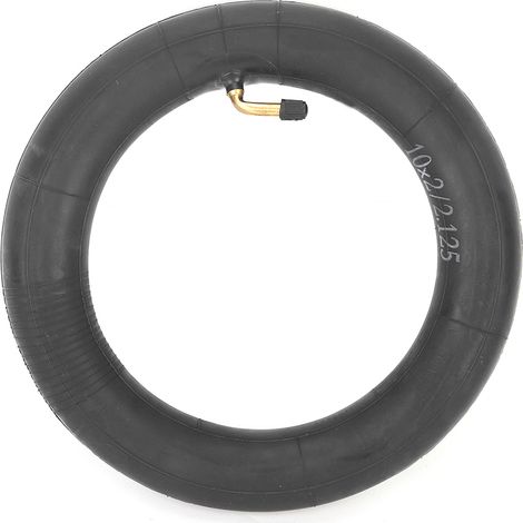 Chambre à air 10x2.125 pour pneu de 10 pouces, compatible trottinette électrique, scooter, vélo, auto-équilibrant, moto (1/4)