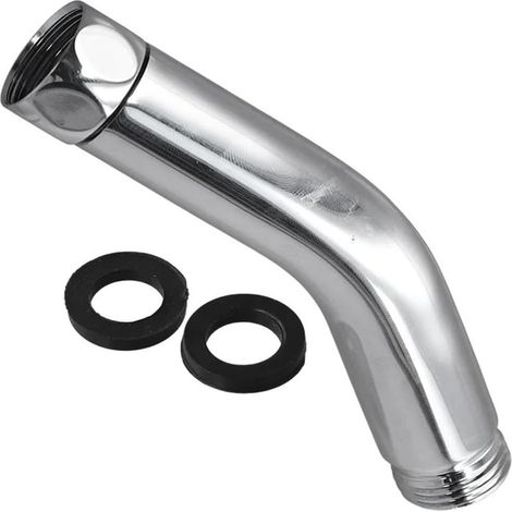 Lot de 2 adaptateurs coudés pour pommeau douche, raccords G1/2 (1/5)