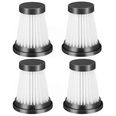 4er-Pack Ersatz-HEPA-Filter für Akku-Staubsauger, passend für Moosoo K12, K12 Pro, K13, Genius Invictus One 1.0, X7/2.0 und Foxnovo 13KPA (Filterzubehör). (1/4)