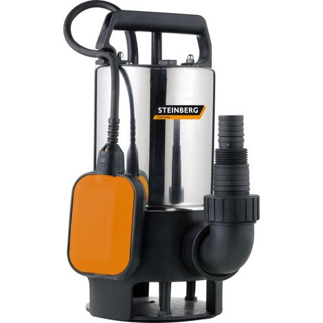 Bomba sumergible para aguas sucias Steinberg SWP 1100 Inox S 1100W 20000 l/h