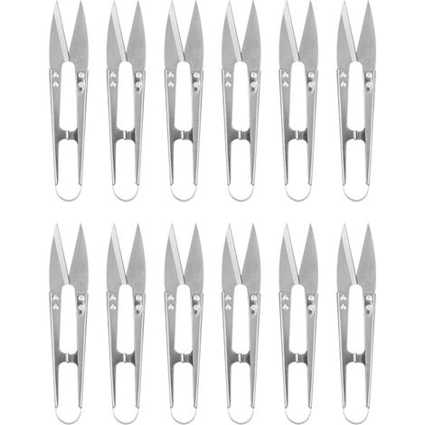 Coupe-fils en acier inoxydable, lot de 12 pièces (1/5)