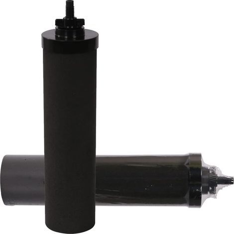 Wasserfilter, Keramik 0,15–0,5 Mikron, schwarze Filterkartusche, Heimfiltersystem (1/5)