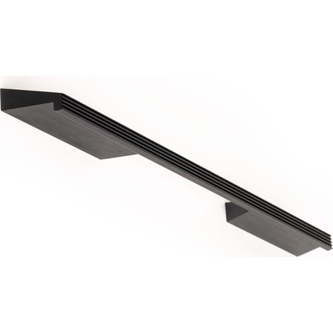 Poigné Rail 0511 - talla Noir brossé / poigné / 160-180mm