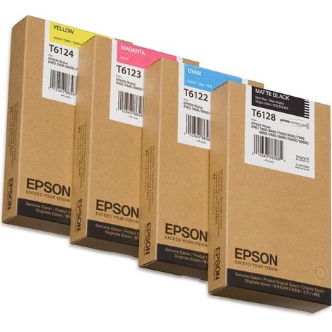 Epson T6124 Druckerpatrone 1 Stück(e) Original Gelb